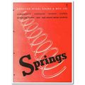 American Spiral Spring Mfg Company 1945 vintage...