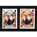 1986 Jersey, Royal Wedding, NH Mint Set of Stam...