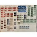 US 22c Stamp Lot Plate Blocks Strips MNHOG Cele...