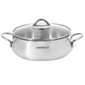 Korkmaz Tombik 5 Liter Stainless Steel Low Cass...
