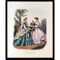 LA MODE ILLUSTREE FASHION PLATE 1940s Sidney Z....