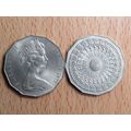 Australia 1977 Silver Jubilee 50 Cents High Grade