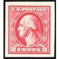 533, Mint Superb NH 2¢ Large Margins All Around...