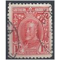 Southern Rhodesia 1931.SG16 1d Scarlet Fine Used.