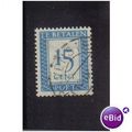 NETHERLANDS 1947 OFFICIAL 15C BLUE F/U SGD667