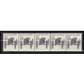 2124 4.9c Buckboard Very Fine MNH Dry Gum PNC 4...