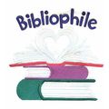 Bibliophile Embroidered Iron on/Sew Patch [7.64...