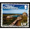 Guernsey 2013 Fort Essex, Alderney Used Stamp.