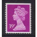 X1058 UG101 39p Bright Mauve LITHO WALSALL IMPE...