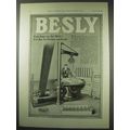 1922 Besly No. 29 Disc Grinder Machine Ad