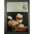 1961 Dream Whip Ad - Cherries Blossom