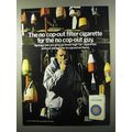 1971 Vantage Cigarettes Ad - The No Cop-Out Filter