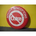Boycott Coke Pinback