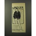 1953 Jaeger Boxer Cardigan and Trousers Advertisement