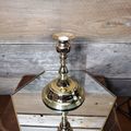 Vintage Brass 7" Candle Holder - Taper Candle H...