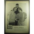 1957 Forstmann Knitwear Advertisement - Snuggle...