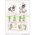 A FOOLISH FREAK...., CARTOON HUMOUR, BOOK-PLATE...