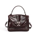 Genuine Leather Women Shoulder Handbag Tote Hob...