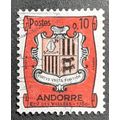 STAMP Andorra (French) SGF169 1961 10c Coat of ...