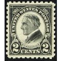 612, Mint XF NH 2¢ Harding - A BEAUTY! - Stuart...