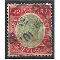 Ceylon 1929 SG364 2r Green & Carmine Fine Used ...