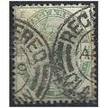 1883 SG192 4d Dull Green Good+ Used Good Colour...