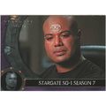PROMO CARD - STARGATE SG-1 SEASON 7 - P2 (2005)