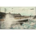 Vintage Valentine's PC 1928 - Storm At New Brig...