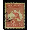 AUSTRALIA 1913 SG 2 1d RED FINE USED # 2