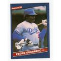 1986 Donruss Pedro Guerrero baseball card #174 ...