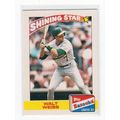 1989 Bazooka Walt Weiss baseball card #22 – Ath...