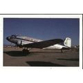 Aviation UNITED AIR LINES DC-3A Postcard by Mar...