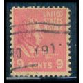 Used 814 9c William Harrison Just Clears M07920