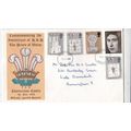 GB 1969 Investiture Thames FDC Birmingham Cance...