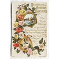 1912 postcard Joyous Birthday