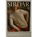 Vintage: Sirdar 5300 aran sweater, DK, 38-41 in...