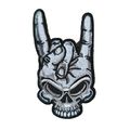 Skull Iron On Patch 7.5 cm x 4 cm Sew Patches E...