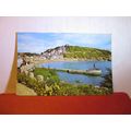 BANJO PIER & BEACH, LOOE,CORNWALL. unused postc...