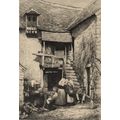 SABOT SHOP 1914 Mortimer Menpes ANTIQUE ETCHING