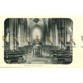 Rothwell Church, Interior, Northants, Postcard