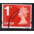 GB 2015 QE2 1st Large Letter Machin used SG U30...