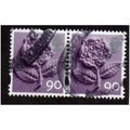 ENGLAND PAIR OF '90P' TUDOR ROSE ' (EN20) GOOD ...