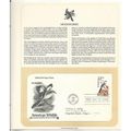 AMERICAN WILDLIFE ' OFFICIAL FIRST DAY of ISSUE...