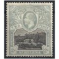 St Helena 1913 SG75 2d Black & Greyish Slate (g...