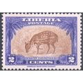 Liberia stamps 1942 - SG623 - 2c brown and blue...