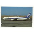 Aviation ANA BOEING 767-381 Postcard by Buchair...