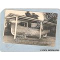 CT Mystic Postcard Jolly Boat Of Torpedoed Angl...