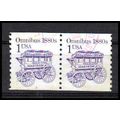 Used 2225b 1c Omnibus Very Fine CNP Left 3 PA0871