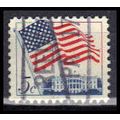 Used 1208 5c U.S. Flag Reed.., PA. E1880