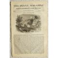 1840 The Penny Magazine No. 552 Peverel Castle,...